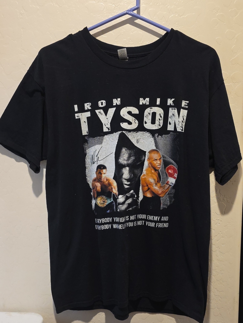 Gildan Black Iron Mike Tyson Graphic Tee